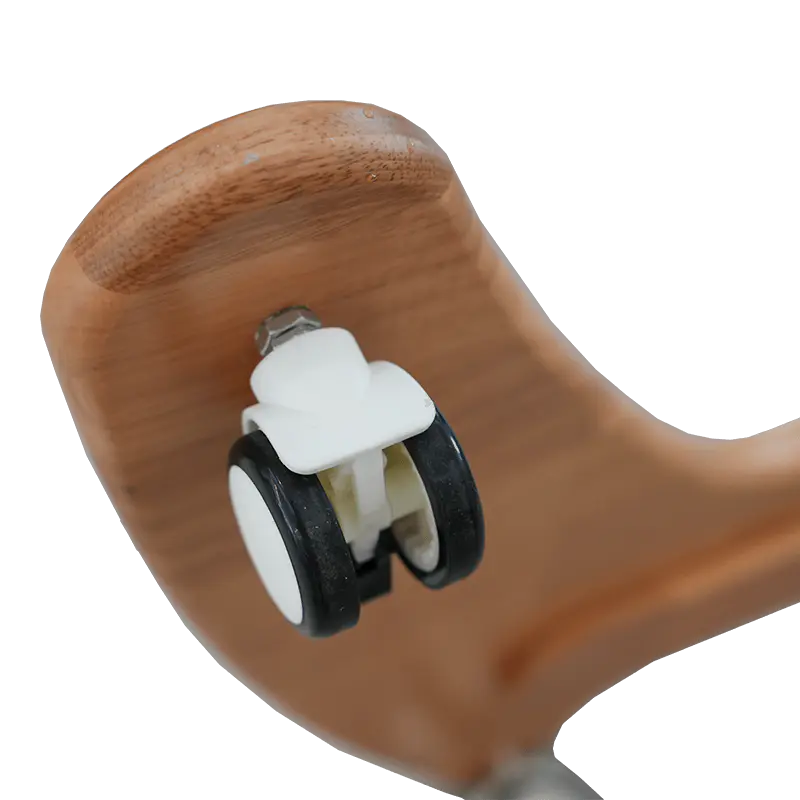 SK06-01 Birou pneumatic, în stil lemn natural, cu înălțime reglabilă