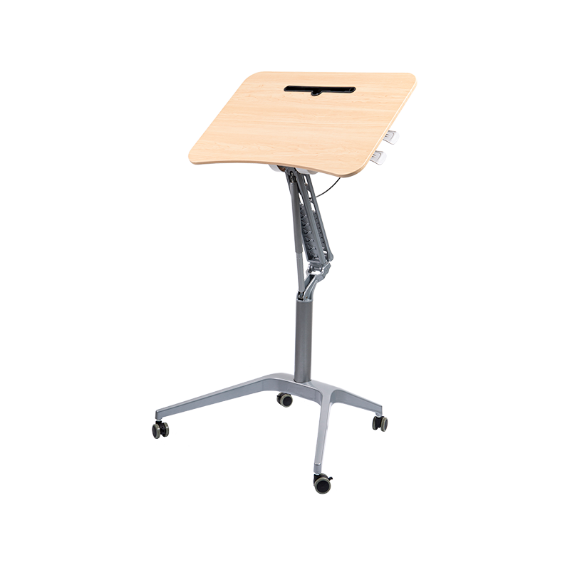 TH01-2 Birou cu picioare înalte pentru iPad, cu înălțime reglabilă
