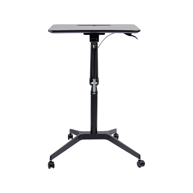 TH01-3 iPad (cu picioare plate) Birou pneumatic reglabil pe înălțime
