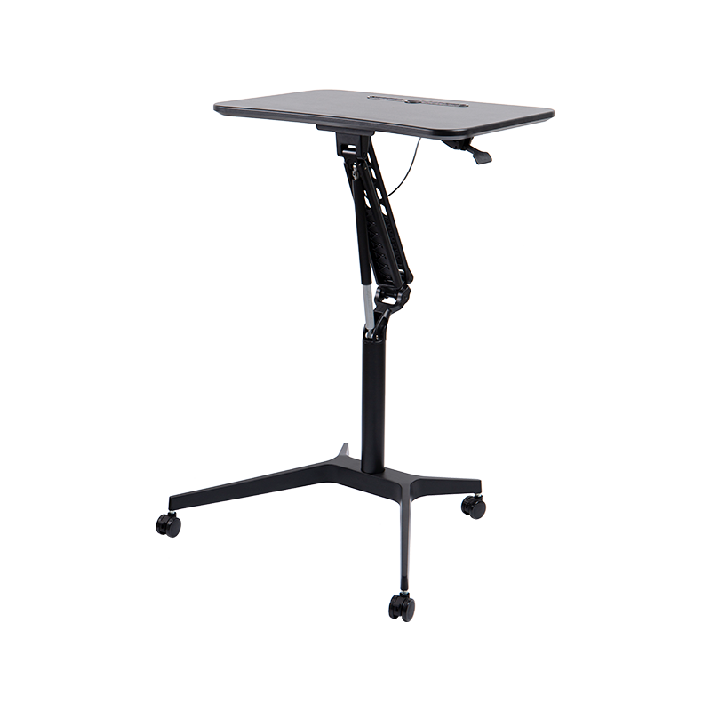 TH01-3 iPad (cu picioare plate) Birou pneumatic reglabil pe înălțime