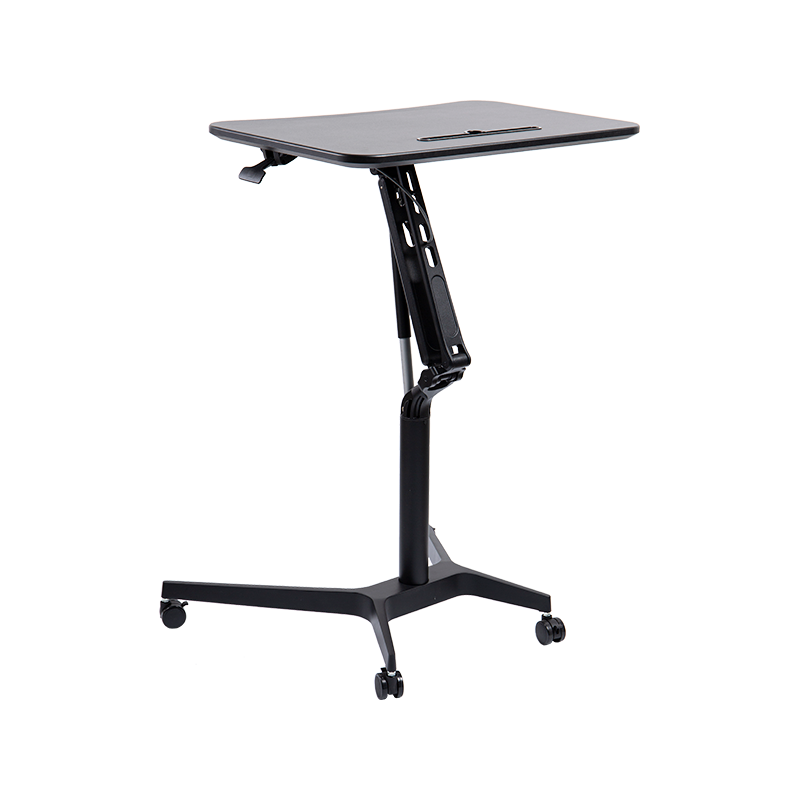 TH01-3 iPad (cu picioare plate) Birou pneumatic reglabil pe înălțime