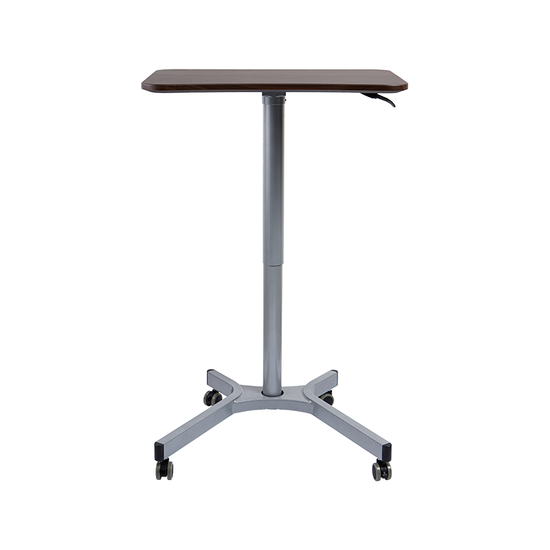 TH08 (Coloană cu tub din aluminiu) Birou pneumatic reglabil pe înălțime