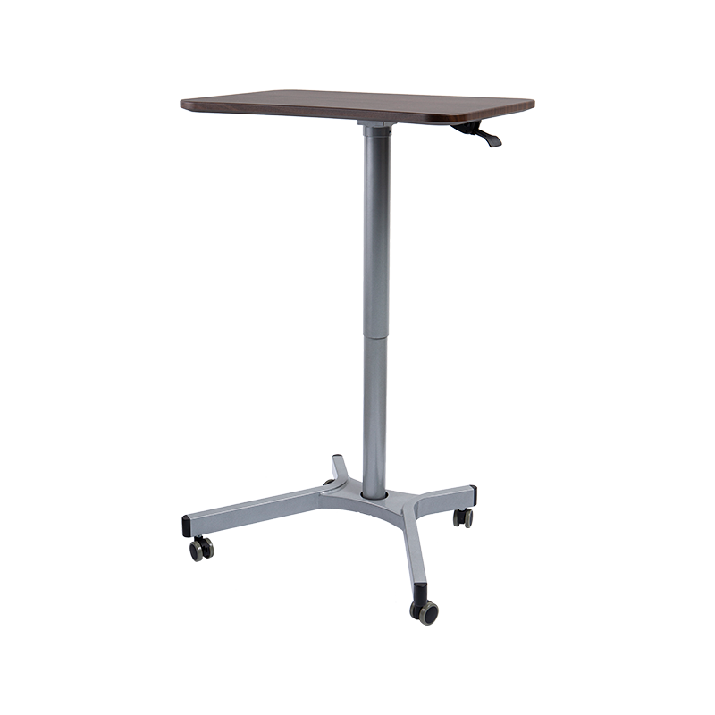 TH08 (Coloană cu tub din aluminiu) Birou pneumatic reglabil pe înălțime