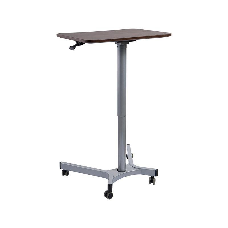 TH08 (Coloană cu tub din aluminiu) Birou pneumatic reglabil pe înălțime
