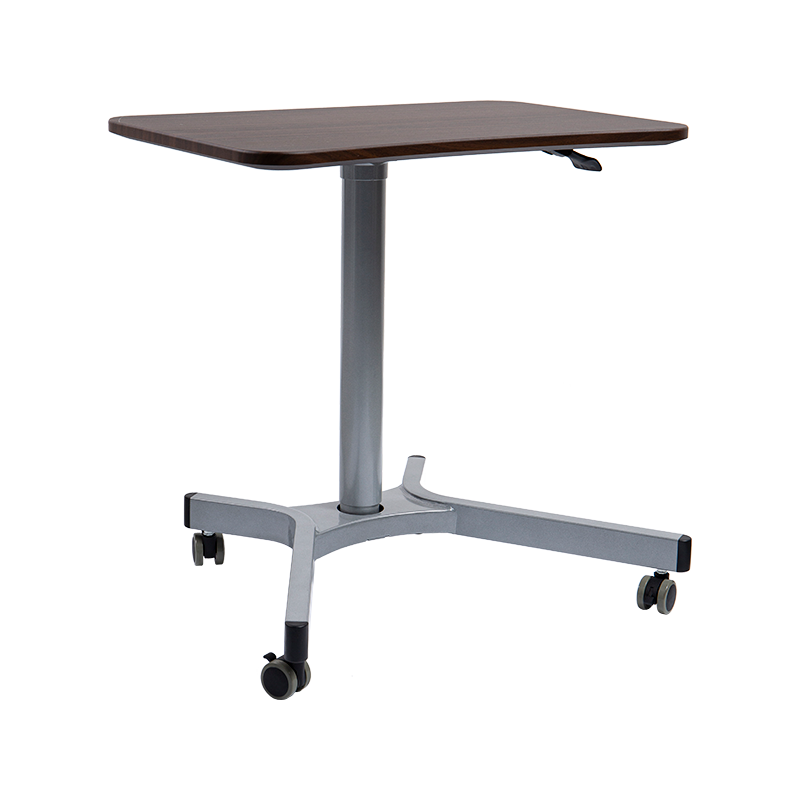 TH08 (Coloană cu tub din aluminiu) Birou pneumatic reglabil pe înălțime
